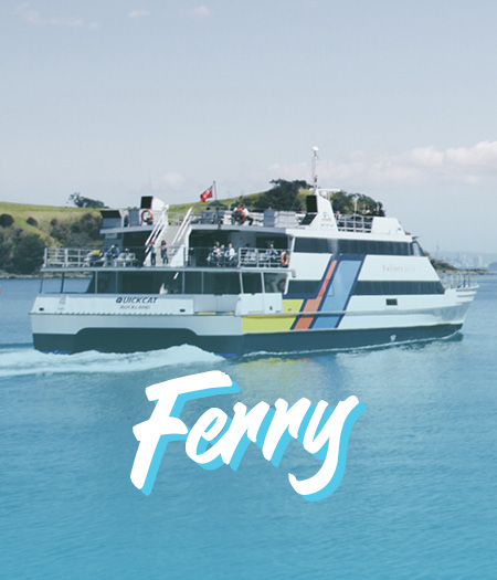 Bike and ferry Waiheke Island - Fullers360