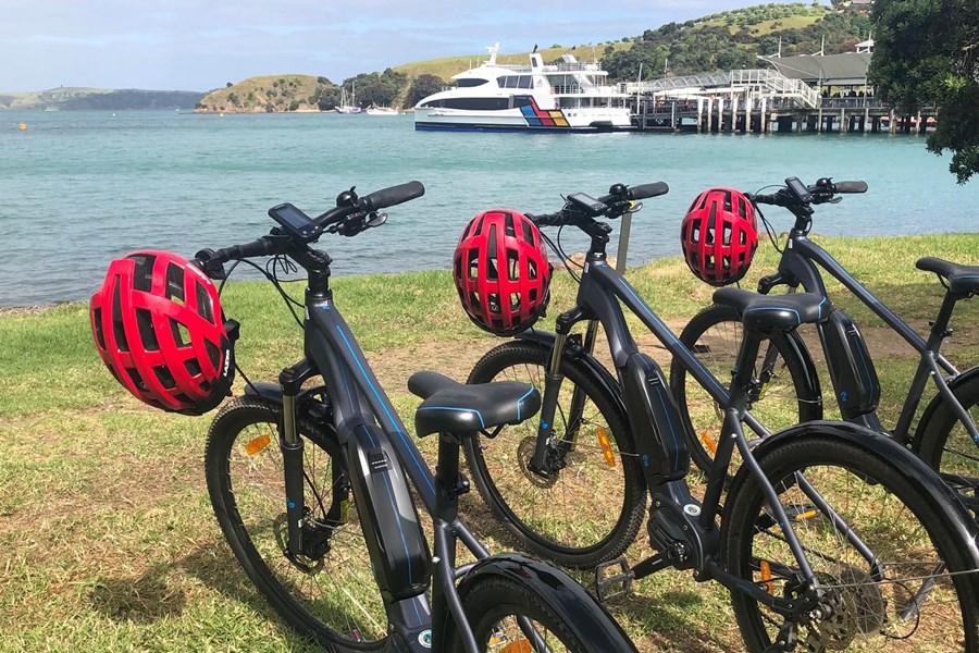Waiheke Island e-bikes